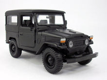 Load image into Gallery viewer, Toyota FJ40 (Hard Top) Black (scale 1 : 24)