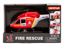 Load image into Gallery viewer, Fire Rescue Helicopter with Sound &amp; Light (17cm) (Toystar)
