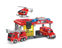 Load image into Gallery viewer, Fire Station Set with Sound &amp; Light (Toystar)