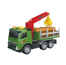 Load image into Gallery viewer, Timber Truck with Sound &amp; Light (16cm) (Toystar)