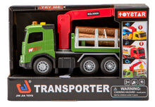 Load image into Gallery viewer, Timber Truck with Sound &amp; Light (16cm) (Toystar)