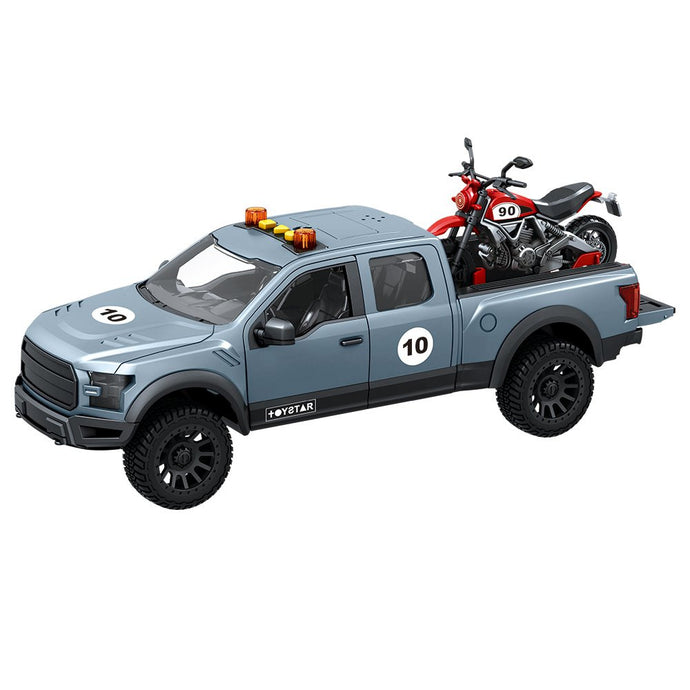 City Police Pick Up & Motorcycle 53cm