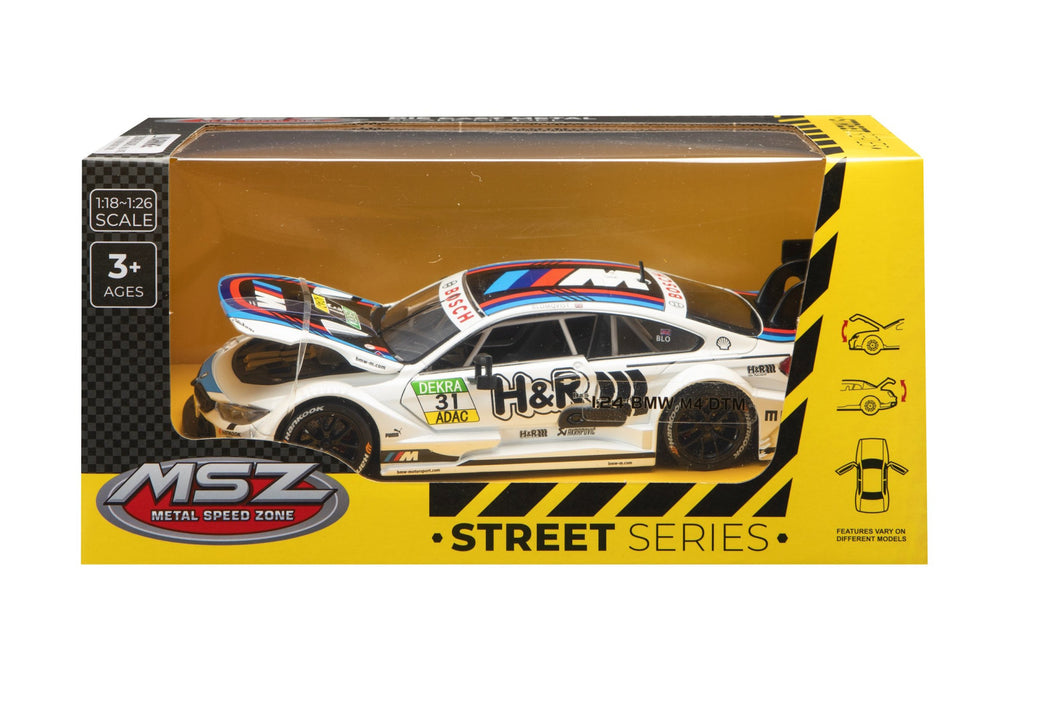 BMW M4 DTM White (scale 1 : 24)