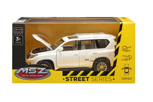 Toyota Land Cruiser Prado (white) (scale 1 : 24)