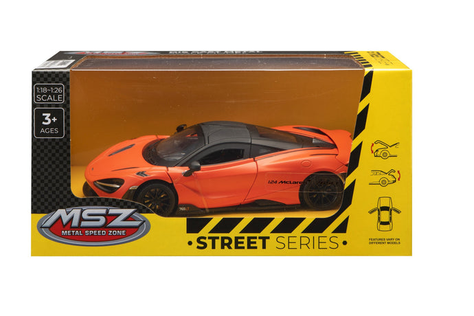 McLaren 765 LT (orange) (scale 1 : 24)