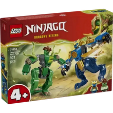 Load image into Gallery viewer, 71853 Jay's Dragon Mech Fight Ninjago