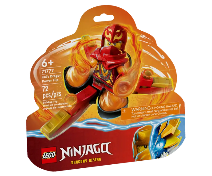 71777 Kai's Dragon Power Spinjitzu Flip Ninjago