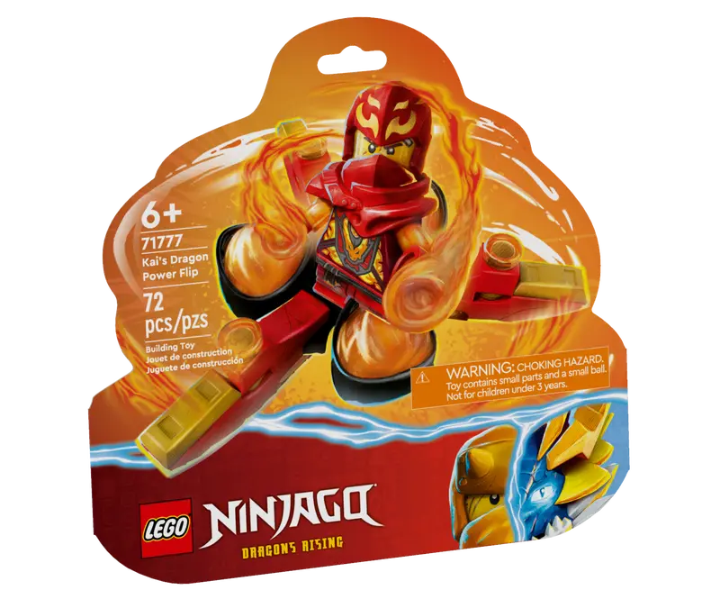 71777 Kai's Dragon Power Spinjitzu Flip Ninjago