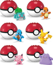 Load image into Gallery viewer, Mega Construx Pokemon Build Assorted (Pokeball Shape)