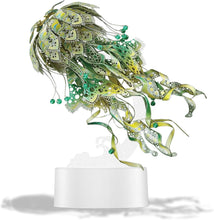 Load image into Gallery viewer, Puzzle 3D Abyssal Aurora Jellyfish 61pc (metal) (piececool)