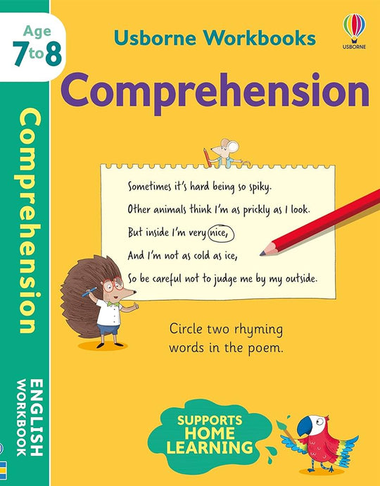 Usborne Workbooks - Comprehension Workbook (7-8y)