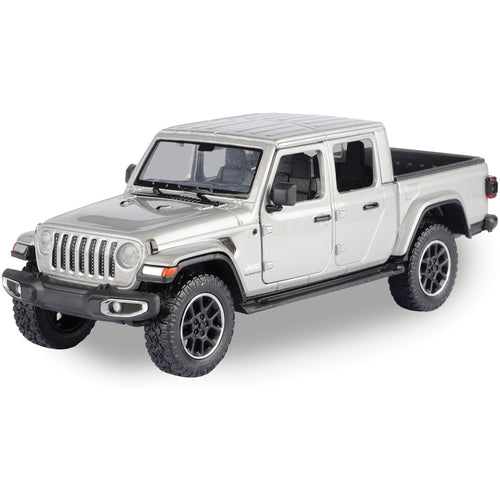 Jeep Gladiator Overland Hard Top Silver 2021 (scale 1 : 27)
