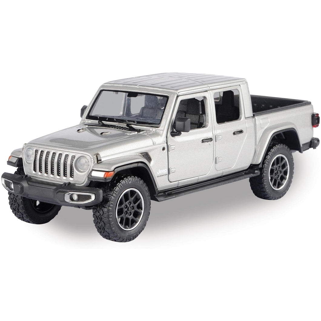 Jeep Gladiator Overland Hard Top Silver 2021 (scale 1 : 27)