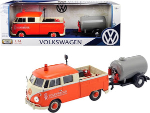 VW Type 2 T1 Service Oil Tanker Orange (scale 1 : 24)