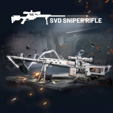 Load image into Gallery viewer, Puzzle 3D Sniper Rifle SVD 106pc (metal) (piececool)