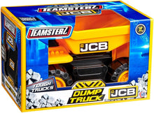 Load image into Gallery viewer, Teamsterz JCB 10 Inch Dump Truck (Boxed)