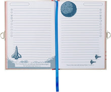 Load image into Gallery viewer, Secret Diary Be Strong (red &amp; blue space theme)