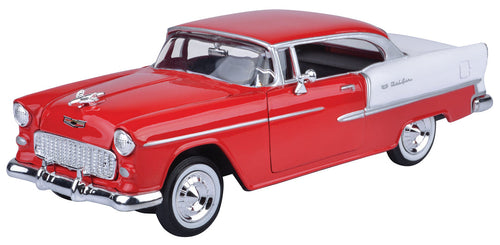 Chevy Bel Air Red 1955 (scale 1 : 24)