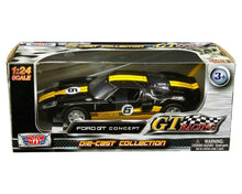Load image into Gallery viewer, Ford GT Concept GT Racing Black #6 (scale 1 : 24)