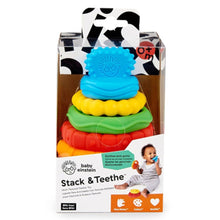Load image into Gallery viewer, Be Stack &amp; Teethe Multi-Textured Teether Toy (Boxed)
