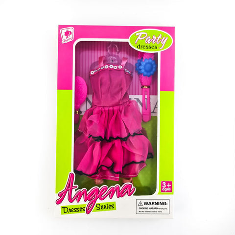 Fashion Doll Dress (Angena) Assorted