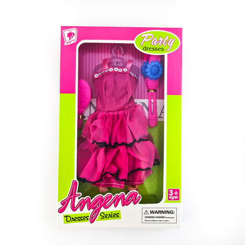 Fashion Doll Dress (Angena) Assorted