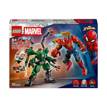Load image into Gallery viewer, 76338 Mech Battle : Spiderman VS Doc Ock Marvel