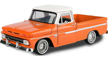 Load image into Gallery viewer, Chevy C10 Fleetside Orange Get Low 1966 (scale 1 : 24)