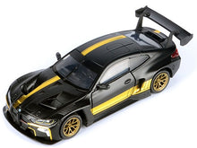 Load image into Gallery viewer, BMW M4 GT3 Midnight Eclipse Black/Gold (scale 1 : 24)