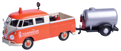 VW Type 2 T1 Service Oil Tanker Orange (scale 1 : 24)