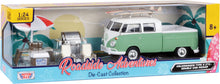 Load image into Gallery viewer, VW Type 2 (T1) Double Cab Pick Up Roadside Adventure (1:24)