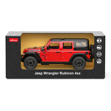 Load image into Gallery viewer, Jeep Wrangler Rubicon 4xe Red (scale 1 : 24) (Rastar)