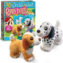Load image into Gallery viewer, Mould and Paint Puppy Dogs 3D  (4M)
