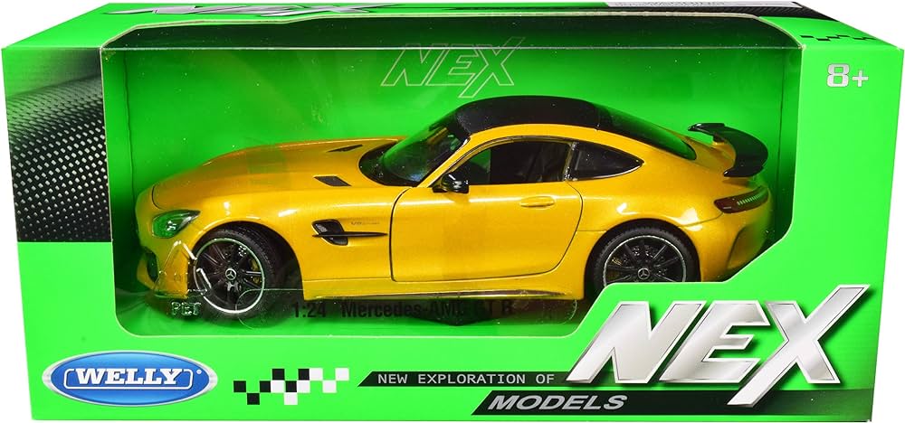 Mercedes AMG GT R Metallic Yellow (scale 1 : 24)