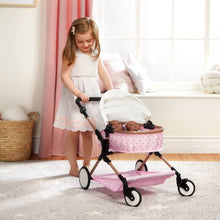 Load image into Gallery viewer, Babi 14 Inch Baby Doll Double Stroller
