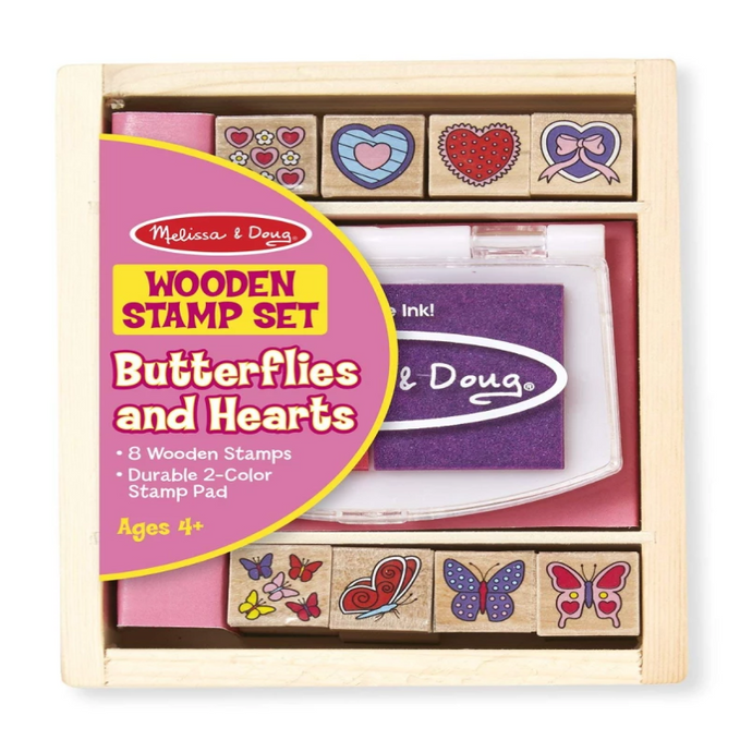 Butterfly & Hearts Stamp Set