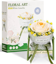 Load image into Gallery viewer, Puzzle 3D White Camellia 63pc (Floral Art)