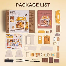Load image into Gallery viewer, Puzzle 3D Teddy's Breadbox (DIY Miniature House)