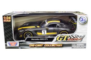 Mercedes AMG GT3 GT Racing Grey #1 (scale 1 : 24)