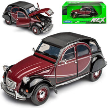 Load image into Gallery viewer, Citroen Charleston 2CV 6 Brown/Red (scale 1:24)