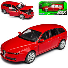 Load image into Gallery viewer, Alfa Romeo 159 SW Red (scale 1 : 24)