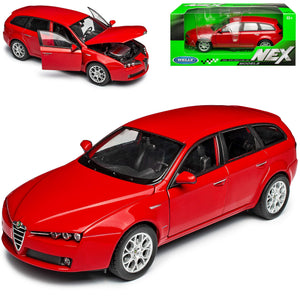 Alfa Romeo 159 SW Red (scale 1 : 24)