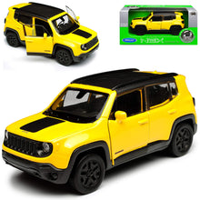 Load image into Gallery viewer, Jeep Renegade Trailhawk Yellow (scale 1 : 24)