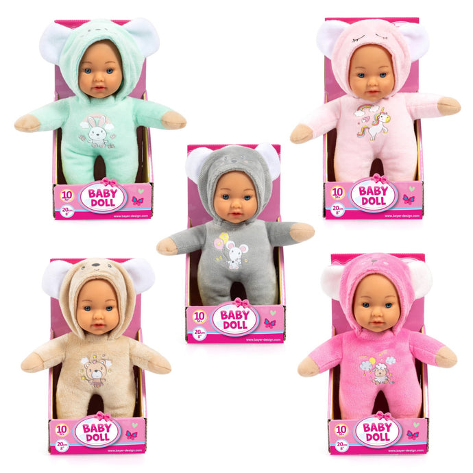 Soft Baby Doll 20cm Assorted (Bayer)