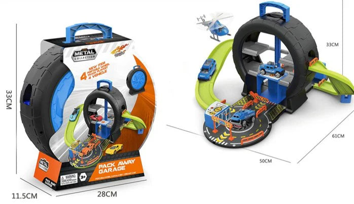 Big Tyre Parking (Pack Away Garage)