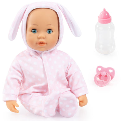 First Words Baby Doll 38cm Pink & White (Boxed)