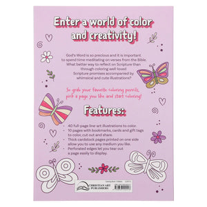 My Favorite Bible Verses Colouring For Girls