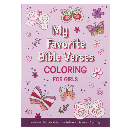 My Favorite Bible Verses Colouring For Girls