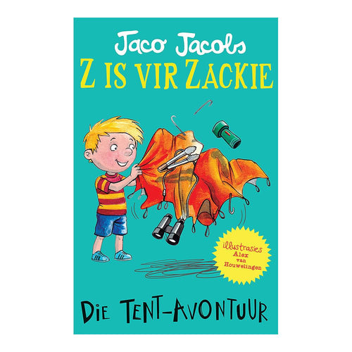 Z is vir Zackie 6: Die Tent-Avontuur