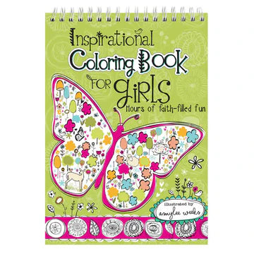 Inspirational Colouring Book For Girls